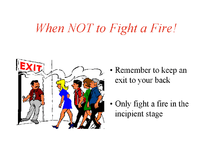 Fire Extinguisher and Fire Safety